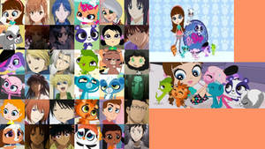 Littlest Pet Shop And Anime Recast meme