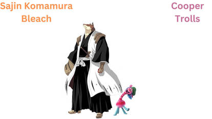 Cooper Trolls And Komamura Sajin Bleach 2004