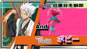 Poppy Trolls And Toshirou Hitsugaya Bleach 2004