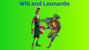 Leonardo TMNT 2023 and Will Harris
