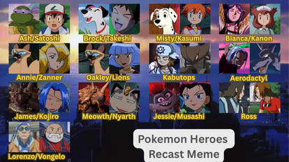 Pokemon Heroes Recast Meme In 2002