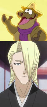 Izuru Kira and Steve the Alligator 101 Dalmatians