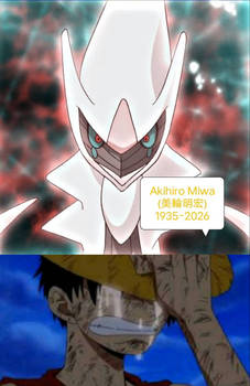 Luffy Cry And RIP Akihiro Miwa 1935-2026