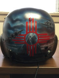 Airbrushed Helmet 2