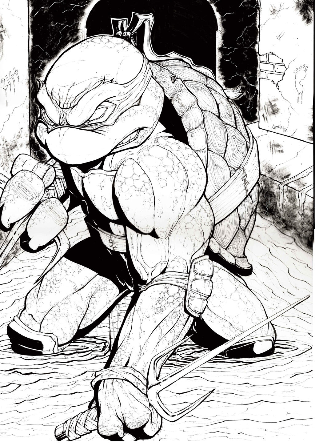 Maskless Raphael Raphael by camillo1988 on DeviantArt