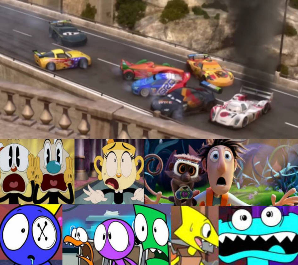 Everyone shocks crash world grand prix racers by Charmagnemansayon199 ...