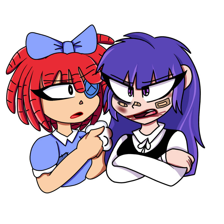 Zee Zatara(Zatanna) and Ragatha by Charmagnemansayon199 on DeviantArt