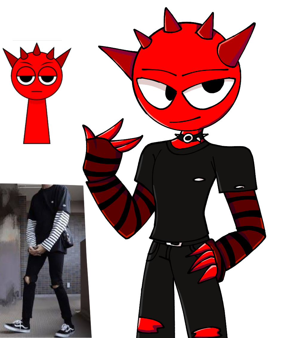 Raddy new outfit | Sprunki fanart by Charmagnemansayon199 on DeviantArt