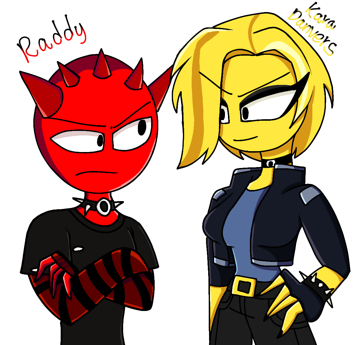 Sad Raddy Deviantart Raddy and Kara Danvers (SPRUNKIXDCSHG19) by Charmagnemansayon199 on ...