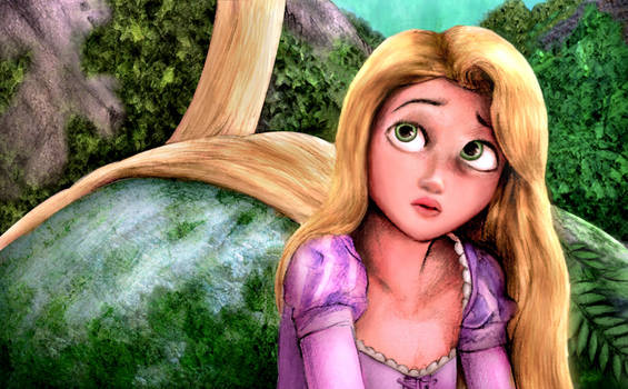 Rapunzel Colored