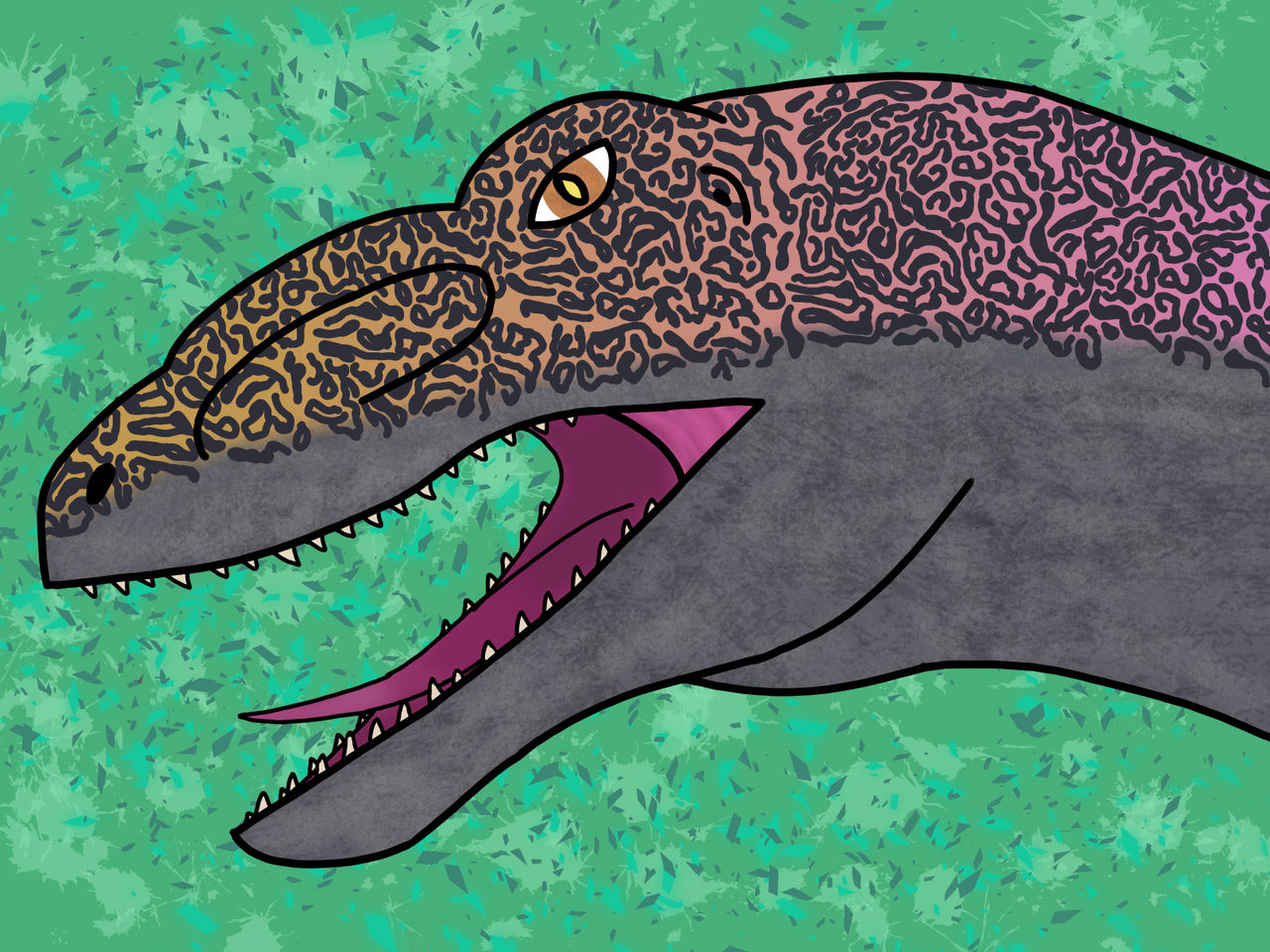Colorful Utah Raptor Colorful Utahraptor by Doodaddy-Eater on DeviantArt