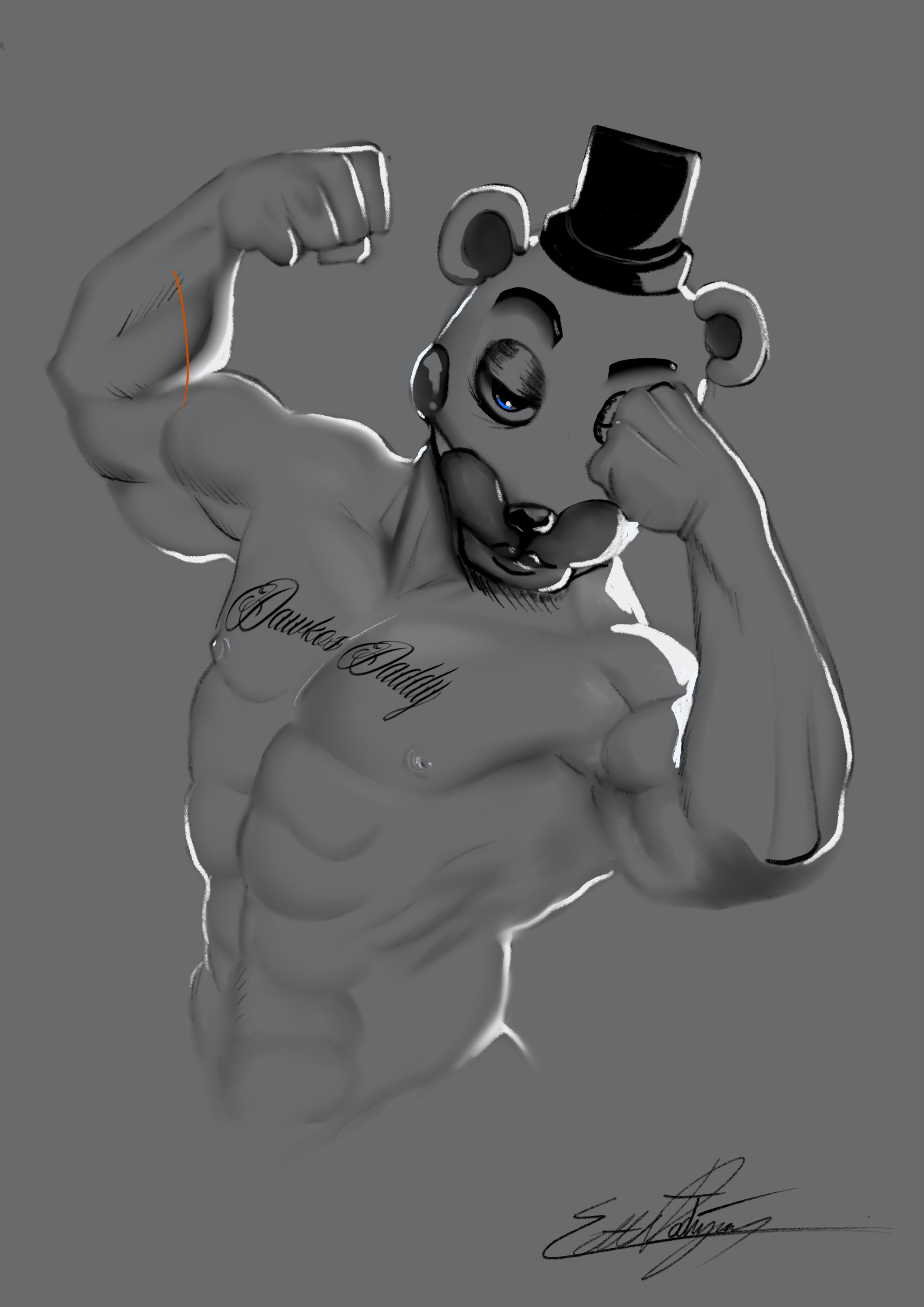 Buff Helpy by Veesnack on DeviantArt