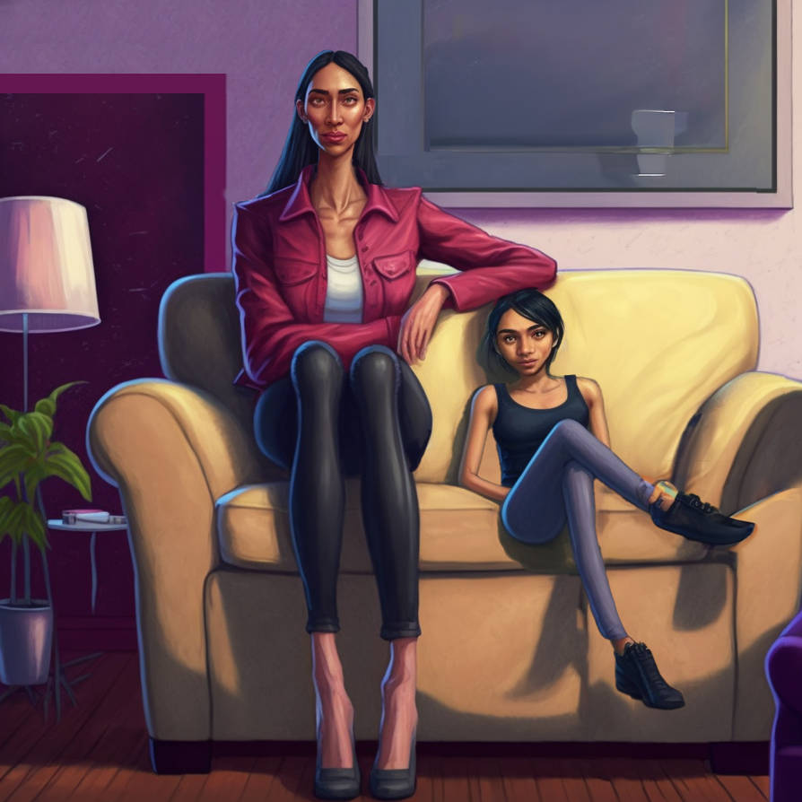 Ess Girl. Deviantart A giant(ess) house by Seven7sevenseven on DeviantArt