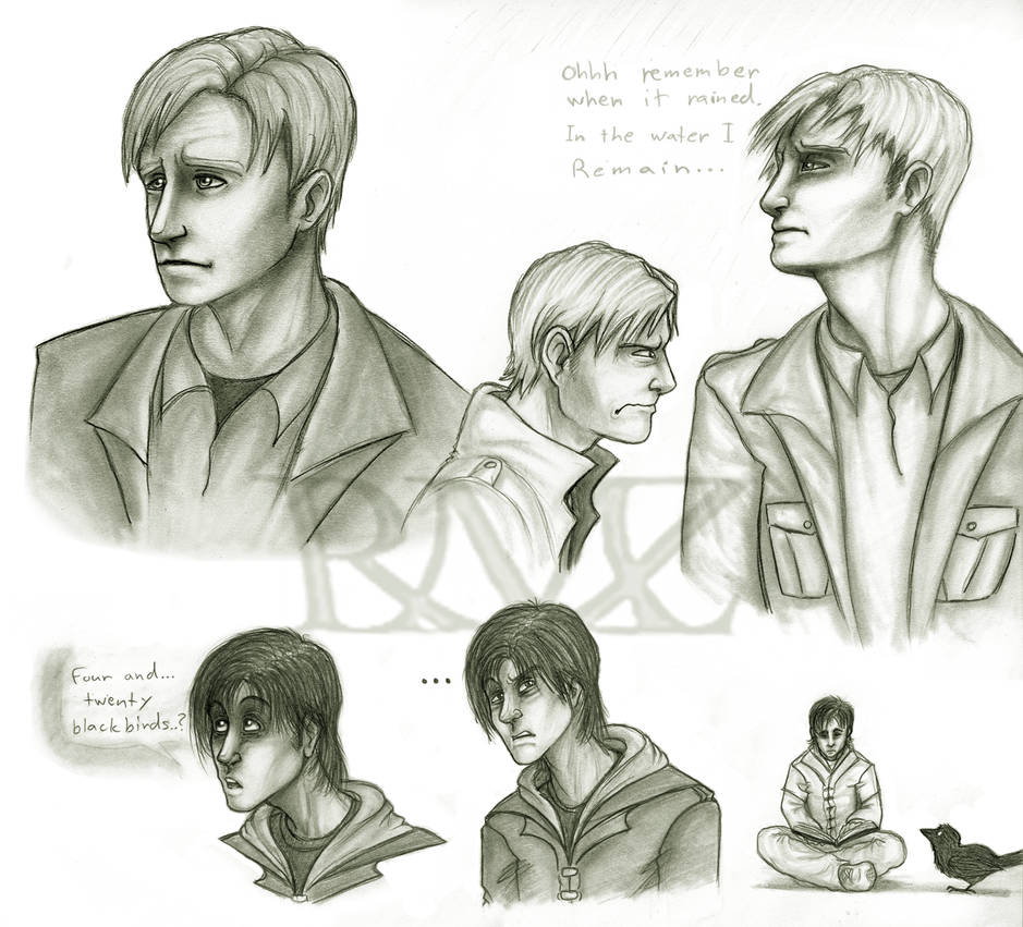 SH sketch dump by Neminder on DeviantArt