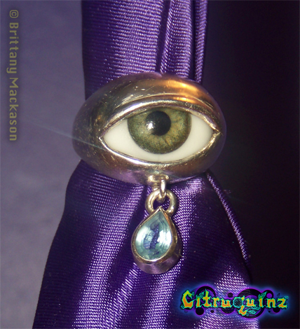 Crying Eyeball Ring