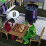 Edgey With my Custom Sim, Rudolph, In Chess