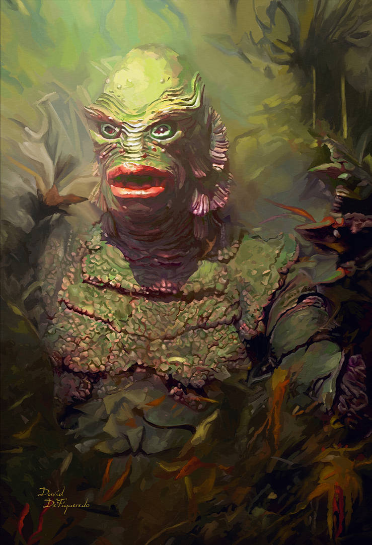 Balcknow Creature Creature from the black lagoon by DavidDeFigueredo on DeviantArt