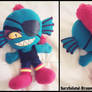 Commission: Small Undyne Plushie