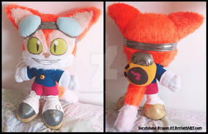 Commission: Small Blinx Plush Doll