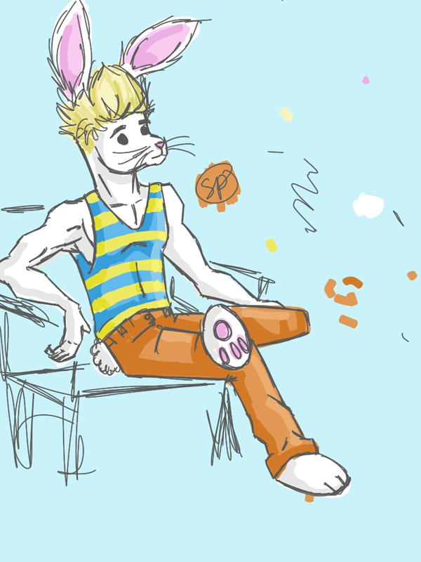 Steven the rabbit by sampowell909 on DeviantArt