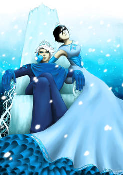 +bleach+ ice king and queen