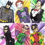 Batman Sketch Cards