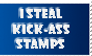 I steal kick-ass stamps...