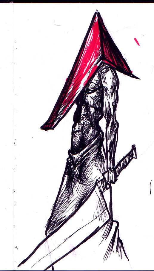 Pyramid Head 1 by suarezart on DeviantArt