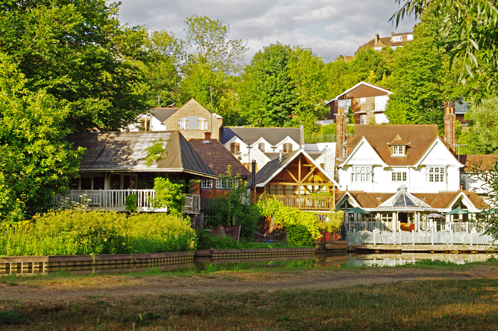 House by the river