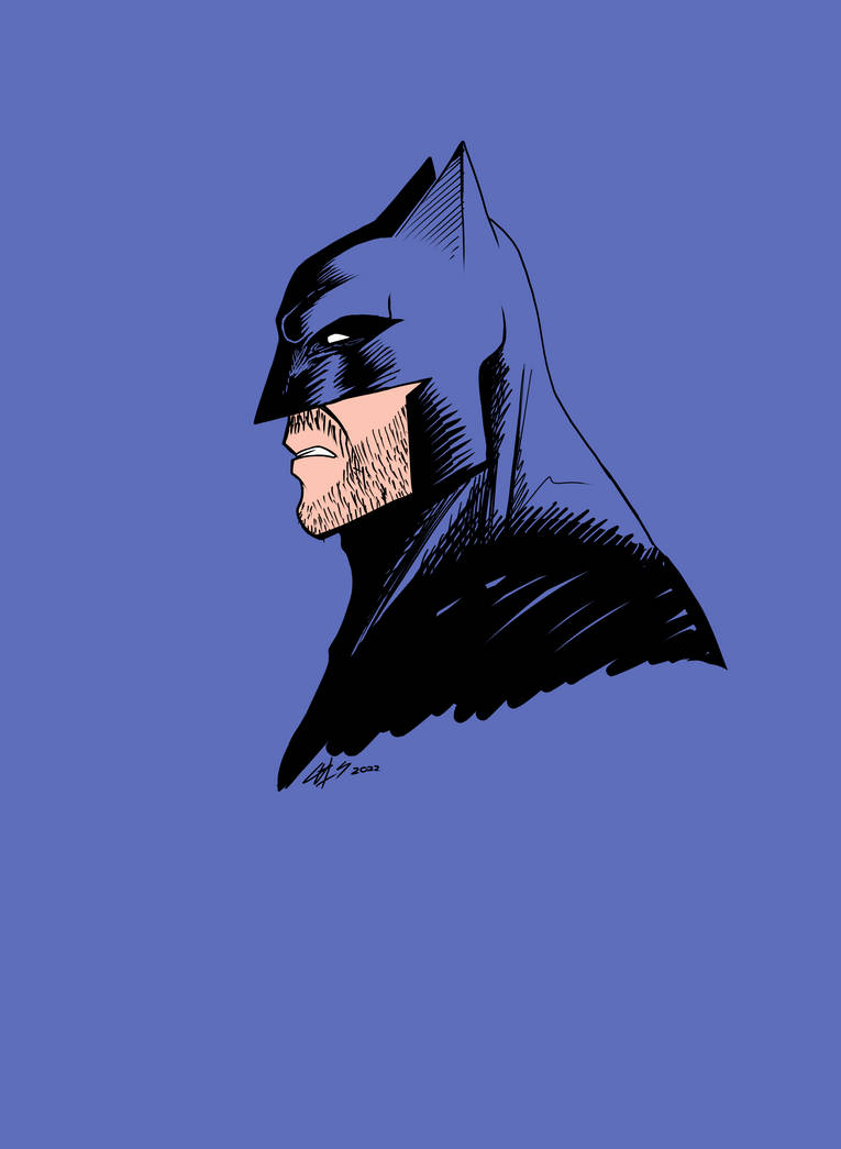 Batman color by gutsline on DeviantArt