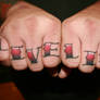 knuckle tattoos