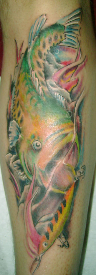 Largemouth Bass Tattoo