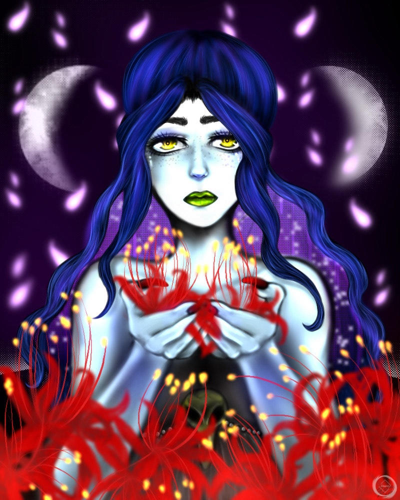 Spider lily by ZasiaRain on DeviantArt