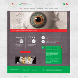 Web design for Riga Plaza