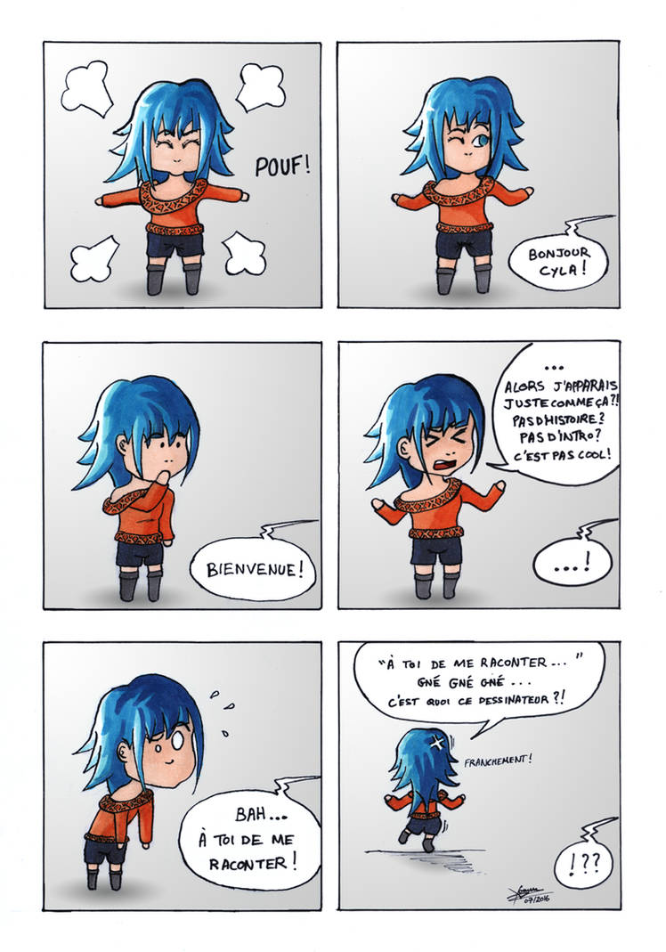01 - Bienvenue Cyla! / Welcome Cyla! by Fox-2k