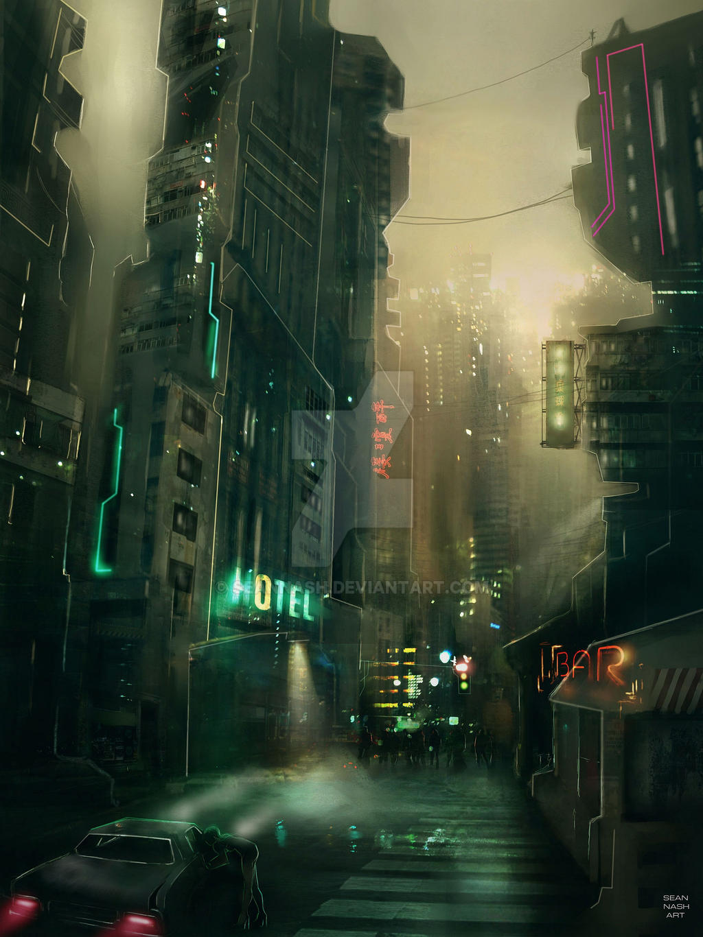Cyber City by SeanNash on DeviantArt