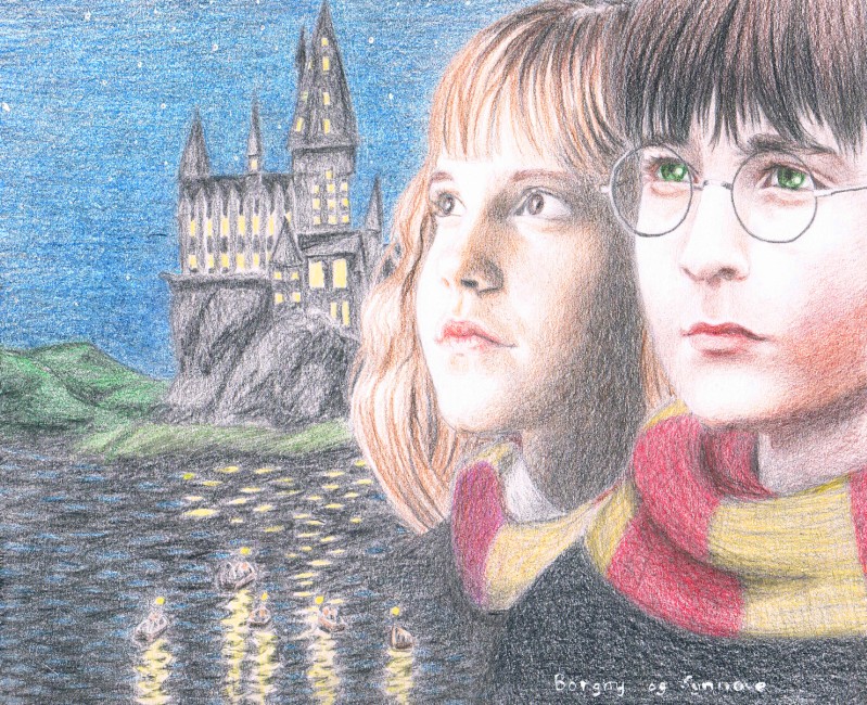 Harry and Hermione