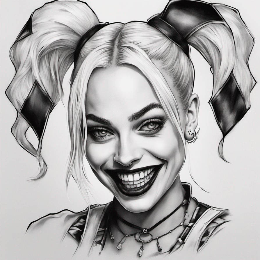 Harley quinn tattoo design by DiddyXXL on DeviantArt
