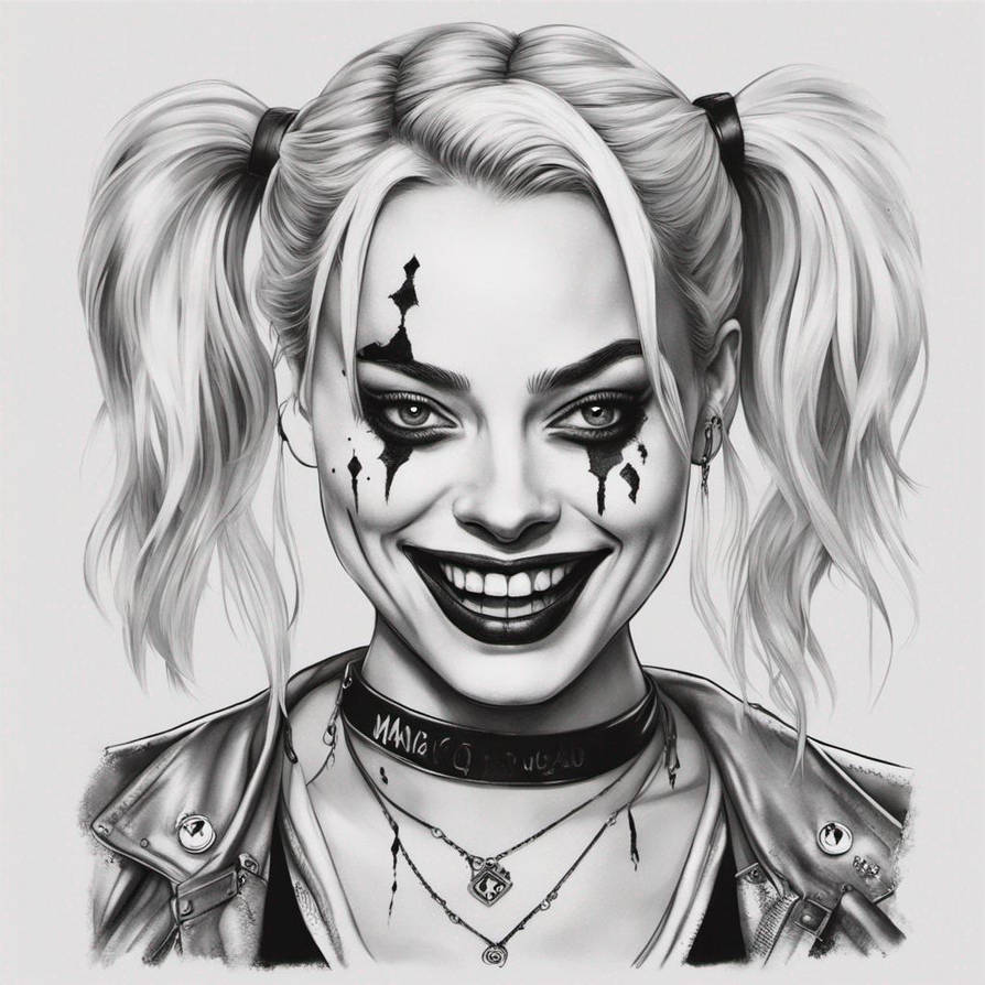 Harley quinn tattoo design by DiddyXXL on DeviantArt