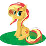 Sunset Shimmer Sitting (Again)