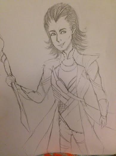 Loki of Asgard- SKETCH