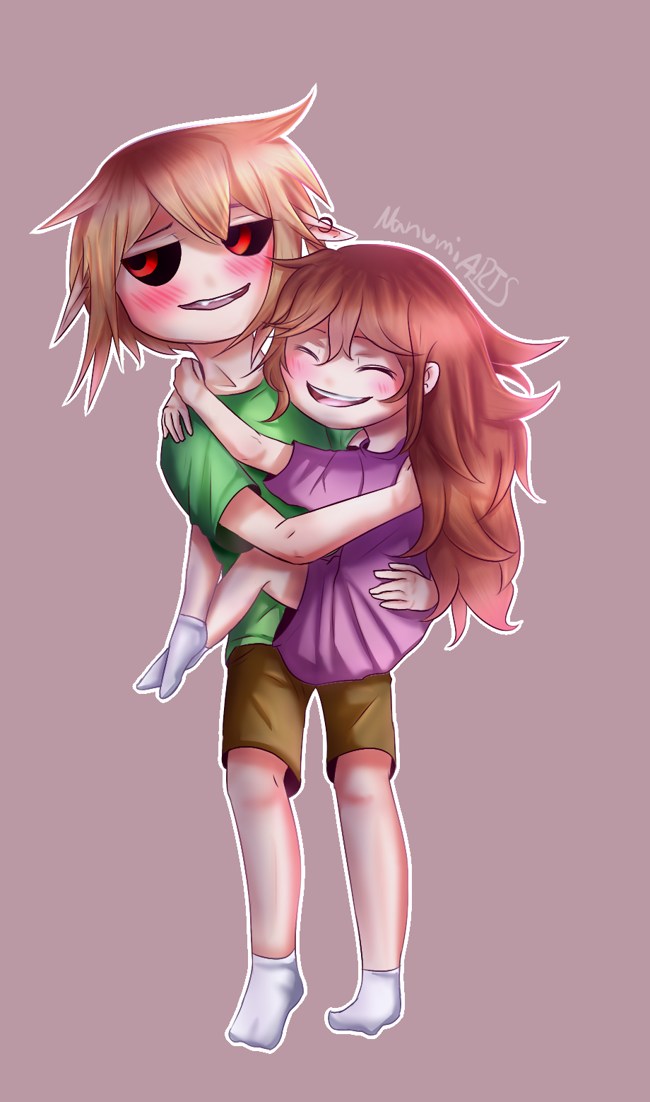 Ben X Sally 3 By Nanumiarts On Deviantart