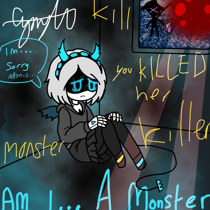 Deviantart Am Am I the monster? by CYNista on DeviantArt