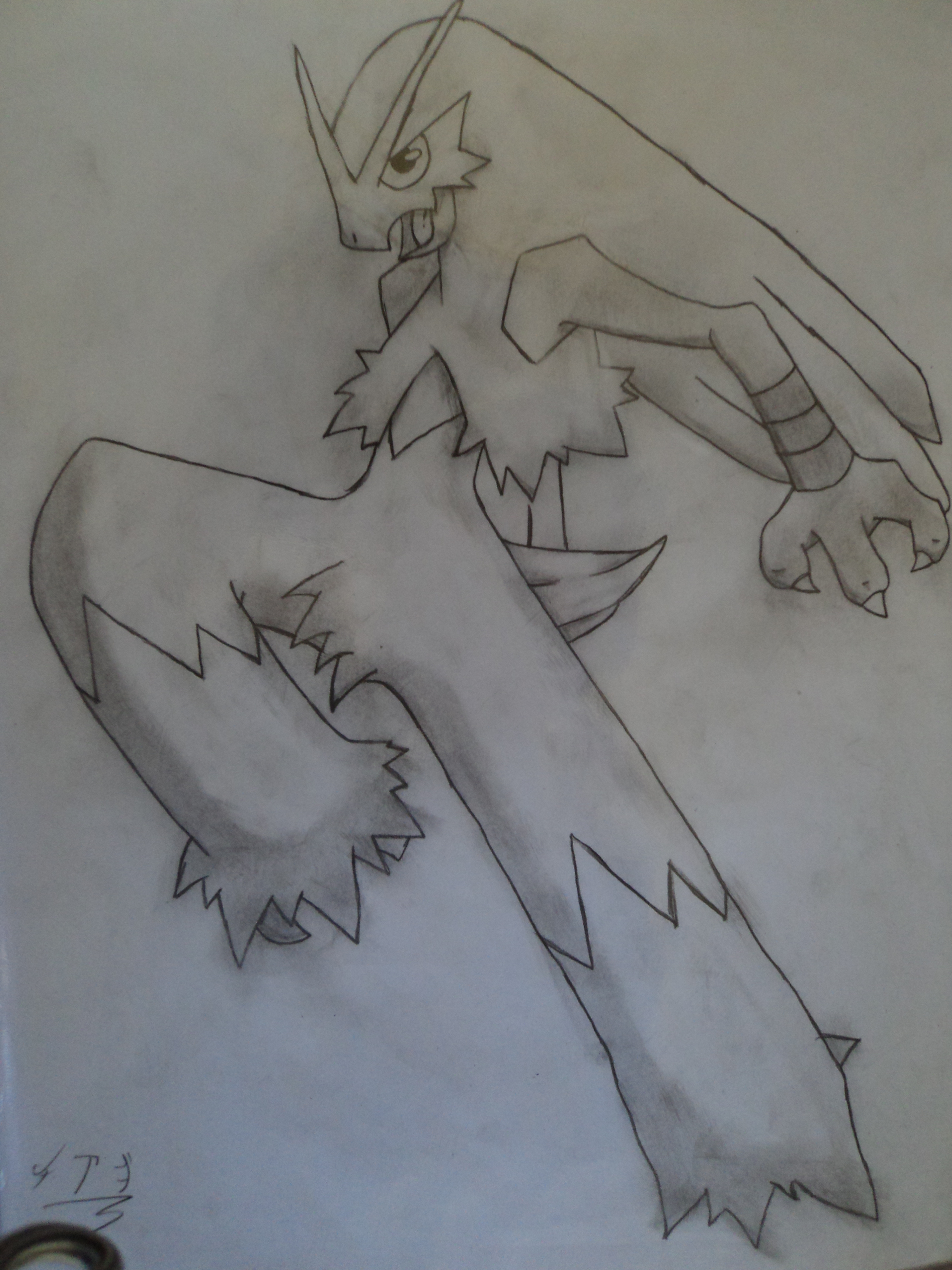 desenhos TH blaziken