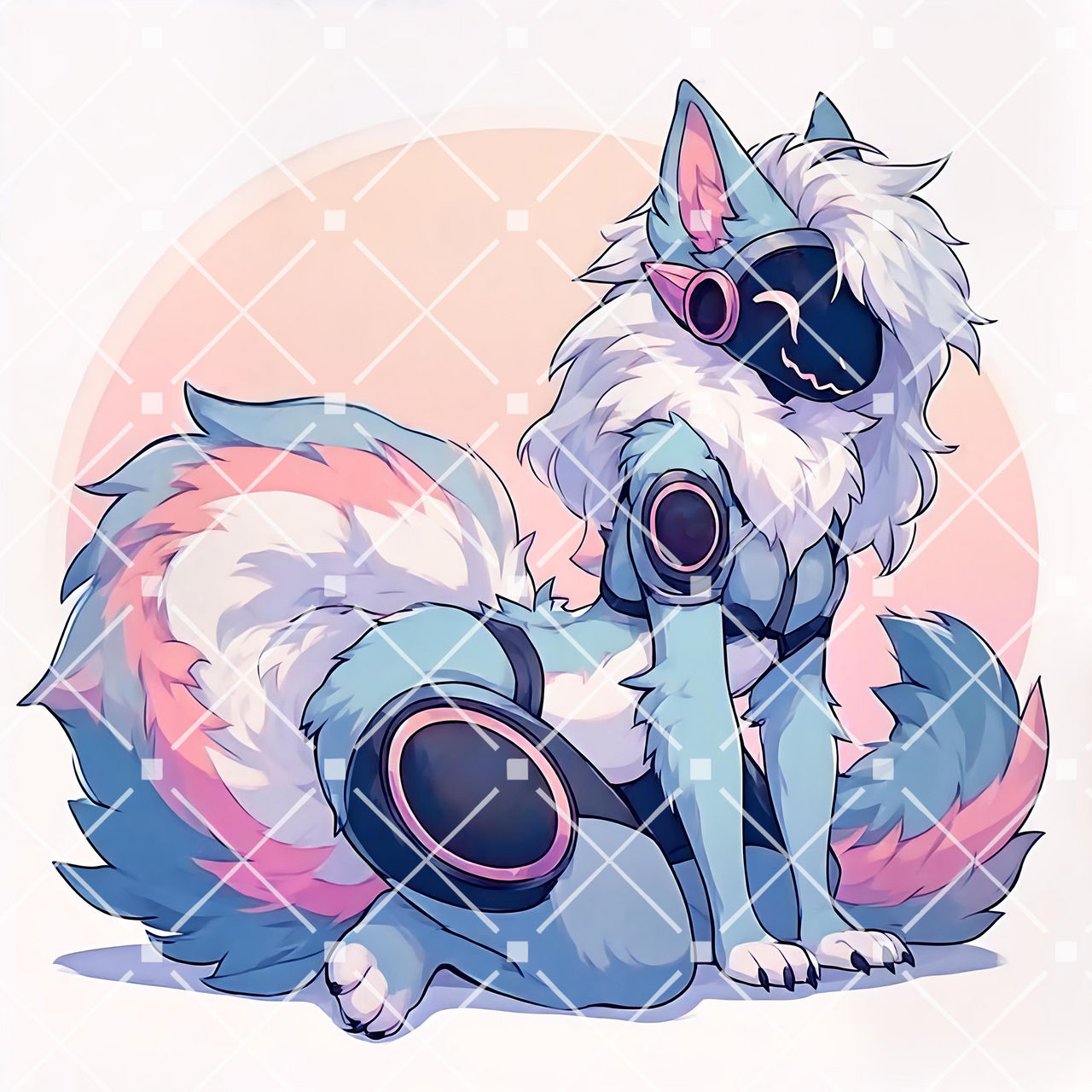 Protogen Simple Pfpf Customizable Protogen -Exclusive{ Open} READ DESC! by OrionaSynn on ...