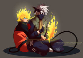 Cozy Naruto and Kakashi SP