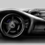 Batmobile Sideview Sketch