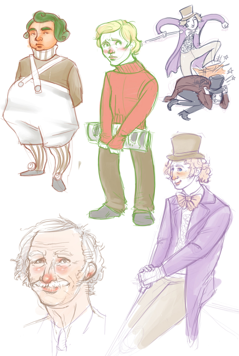 chocolate factory doodles