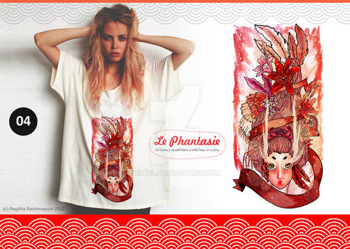 Le Phantasie, Illustration Tshirt 04