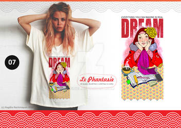 Le Phantasie, Tshirt Illustration